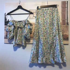 Floral two-piece set